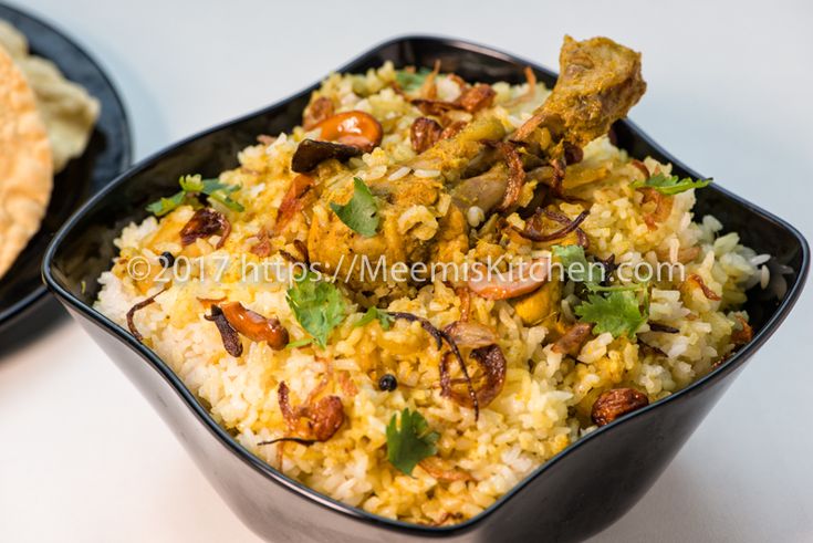 Mutton Dum Biriyani (Hydarabadi)